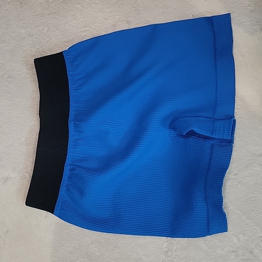 FREE People Movement Pranja Running Shorts NEW! M/L blue - Picture 6 of 7